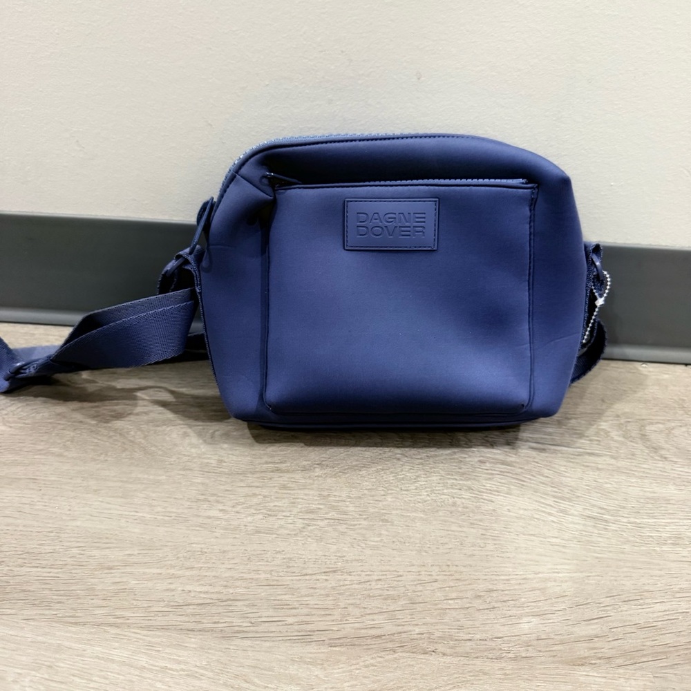 Dagne Dover Crossbody Bag Micah Neoprene in Ash Blue - Picture 2 of 6